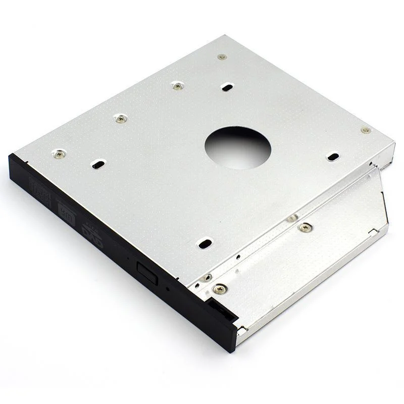 All Plastic 9.5/12.7mm SATA3 SSD Hard Drive Adapter CD/DVD-ROM Optical Bay Laptop Second HDD Caddy