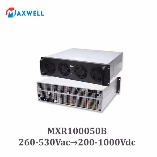 Modulo raddrizzatore Maxwell Convertitore raddrizzatore caricabatterie CC da 50 kW per stazione di ricarica CC